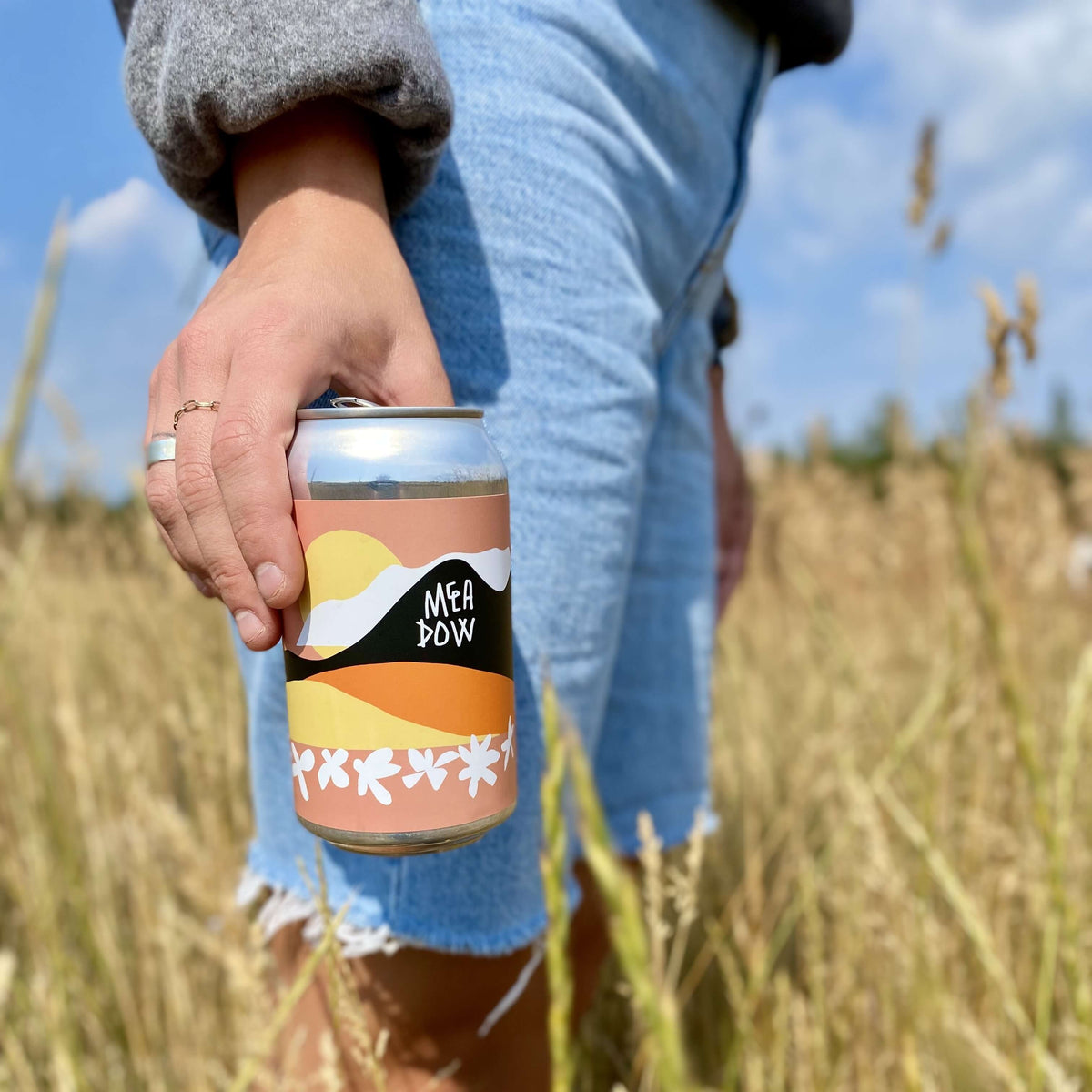 Slake Brewing can of Meadow