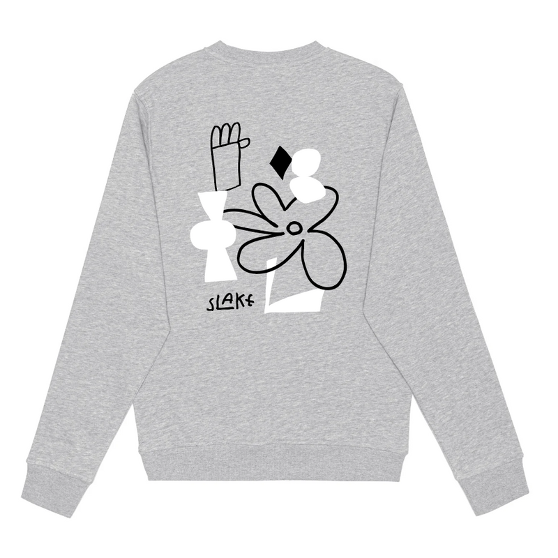 Flowers Crew Neck Sweatshirt